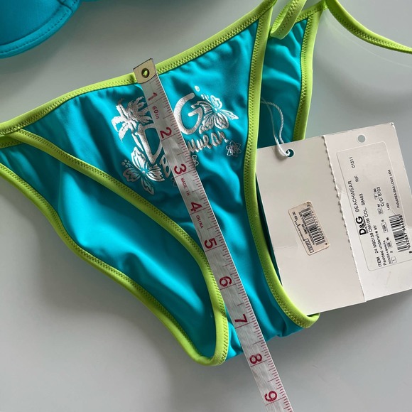 D&G Y2K Halter Tie String Bikini Set - Picture 9 of 16